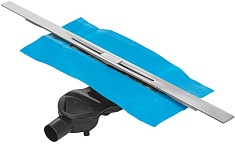 BERGES Wasserhaus Душевой лоток Simpel 800 091112 хром глянец